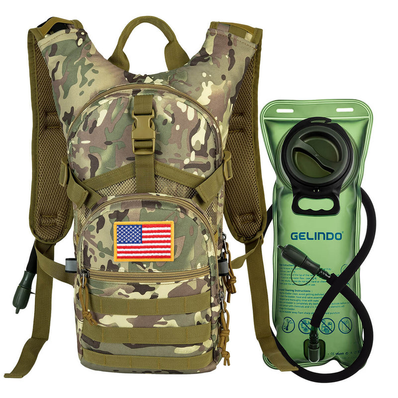 GELINDO<sup>&reg;</sup> Military Hydration Backpack Hiking