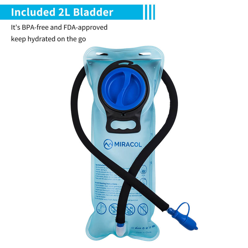 MIRACOL<sup>&reg;</sup> Hydration Backpack Camping 15L