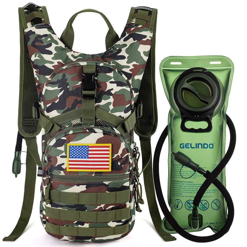 GELINDO<sup>&reg;</sup> Military Hydration Backpack Hiking