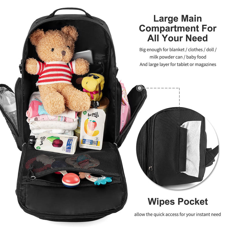 Dad diaper shop bag military