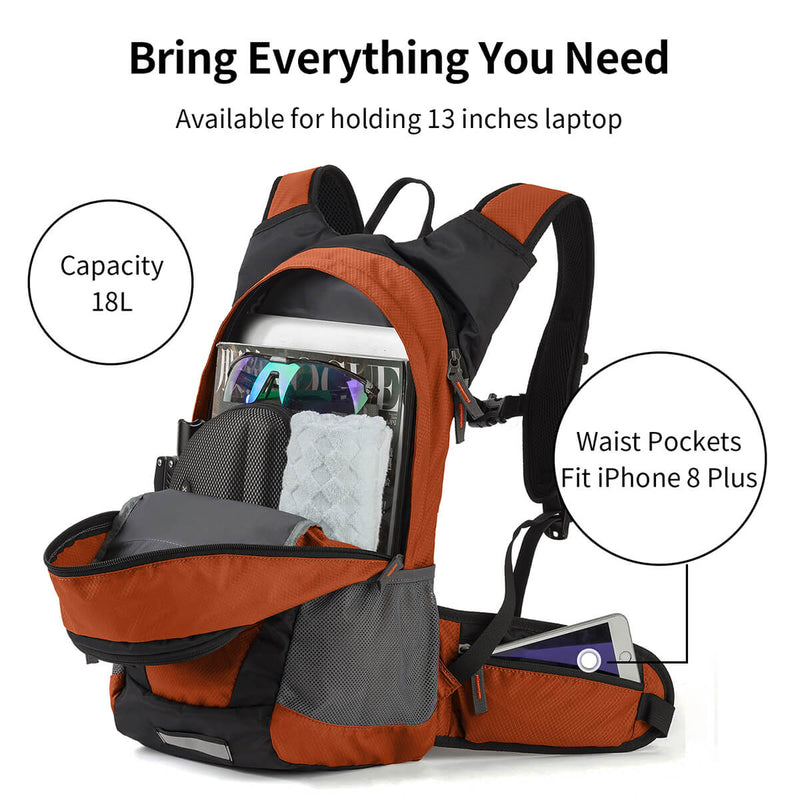 RUPUMPACK<sup>&reg;</sup> Insulated Hydration Backpack Camping 18L