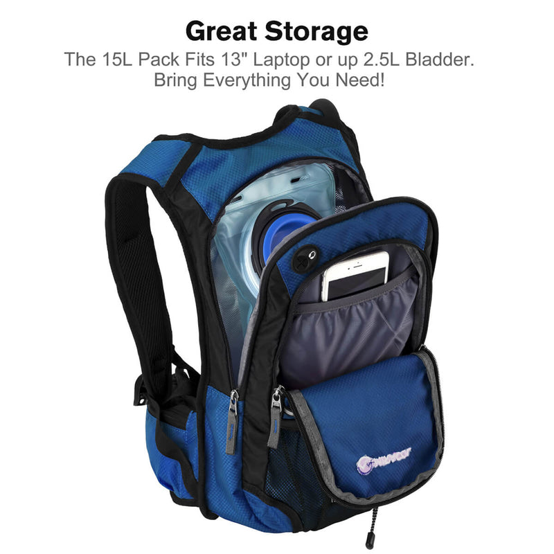 MIRACOL<sup>&reg;</sup> Hydration Backpack Hiking 15L