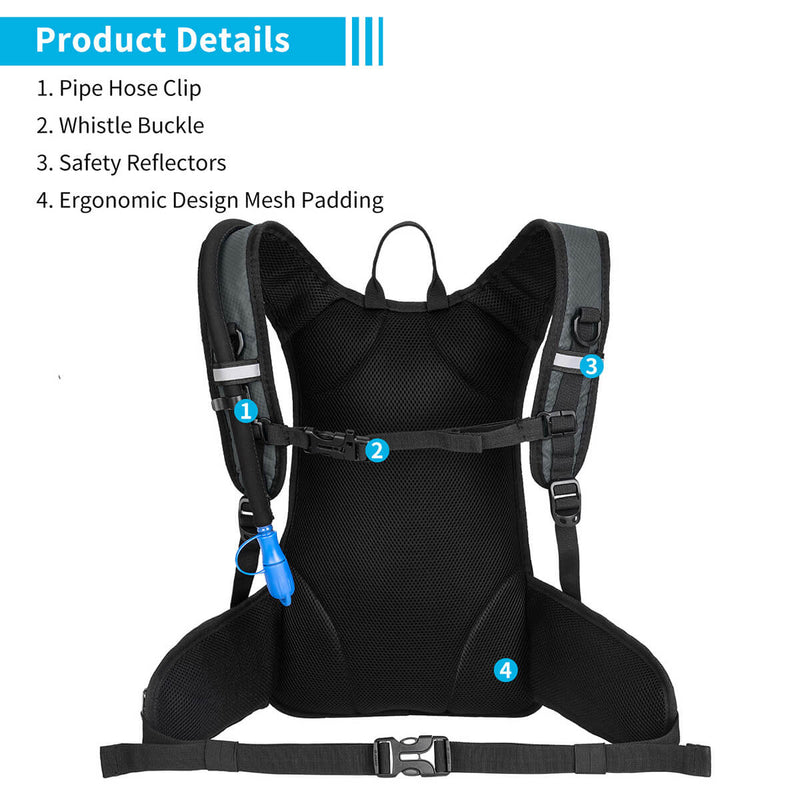 MIRACOL<sup>&reg;</sup> Hydration Backpack Hiking 15L
