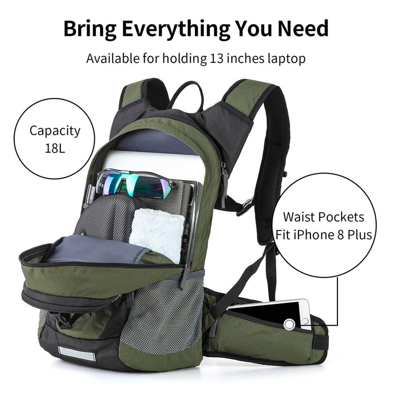 RUPUMPACK<sup>&reg;</sup> Insulated Hydration Backpack Camping 18L