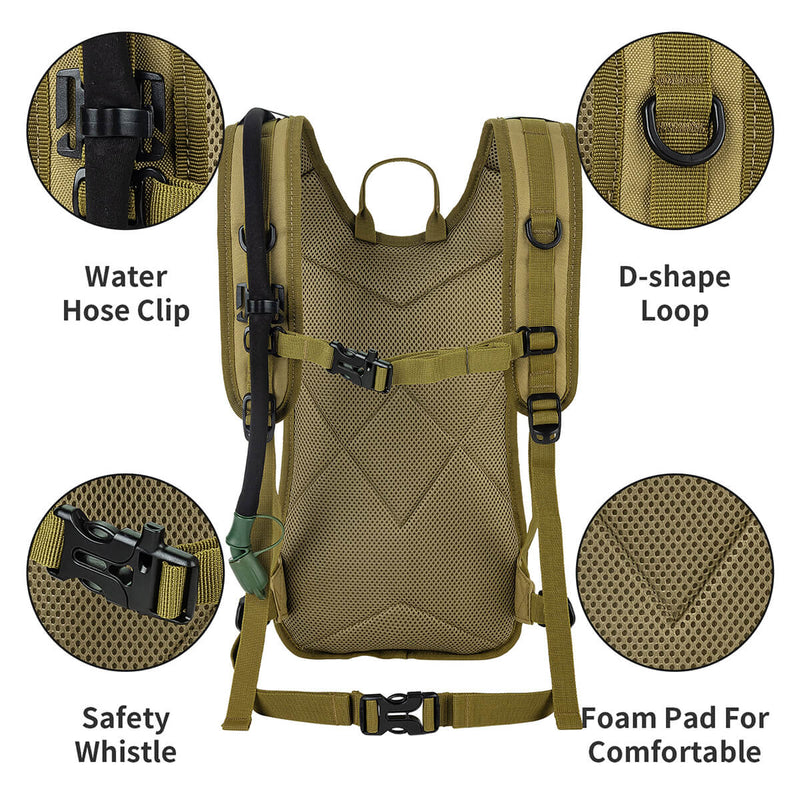 RUPUMPACK® Military Backpack Camping 33L
