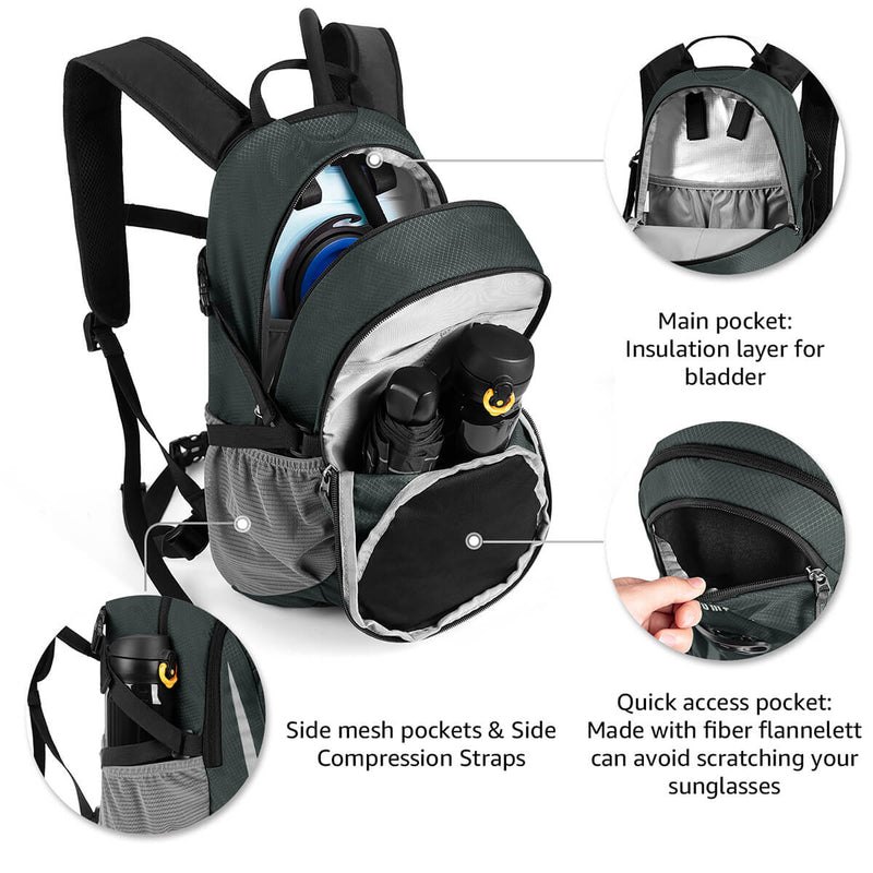 RUPUMPACK<sup>&reg;</sup> Insulated Hydration Backpack Pack Cycling 15L