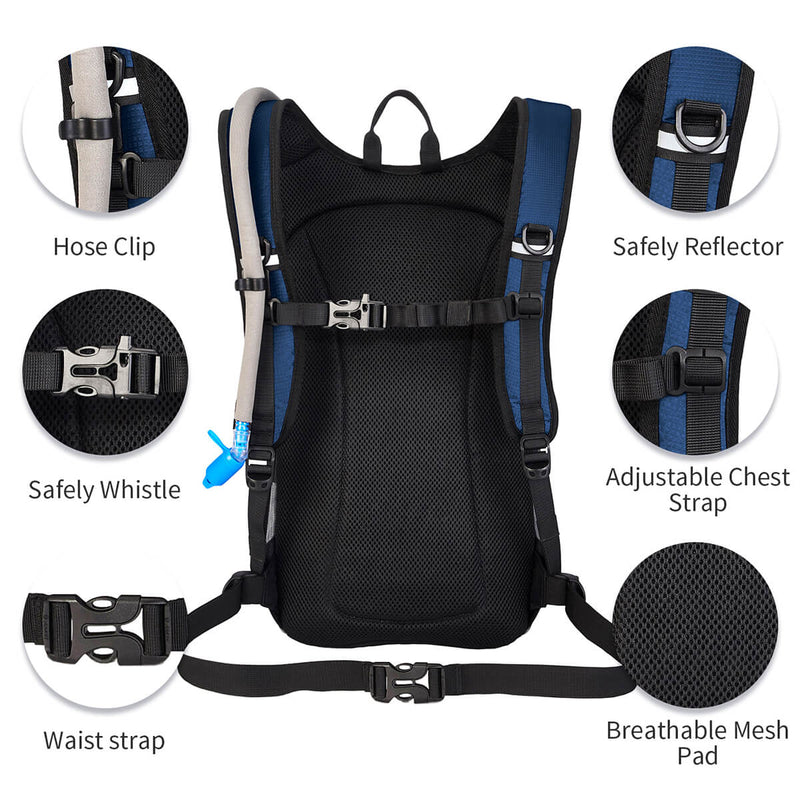 MIRACOL<sup>&reg;</sup> Hydration Backpack Instructions Hiking 18L