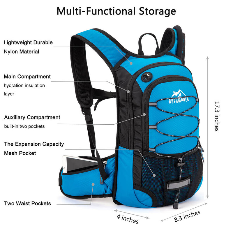 RUPUMPACK® Insulated Hydration Backpack Hiking 18L