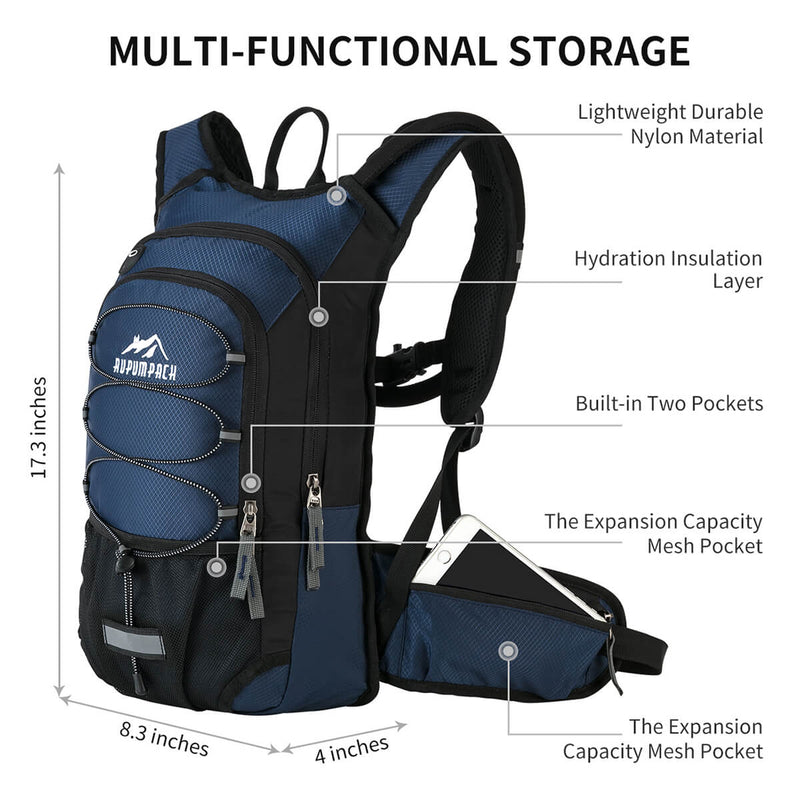 RUPUMPACK<sup>&reg;</sup> Insulated Hydration Backpack Hiking 15L