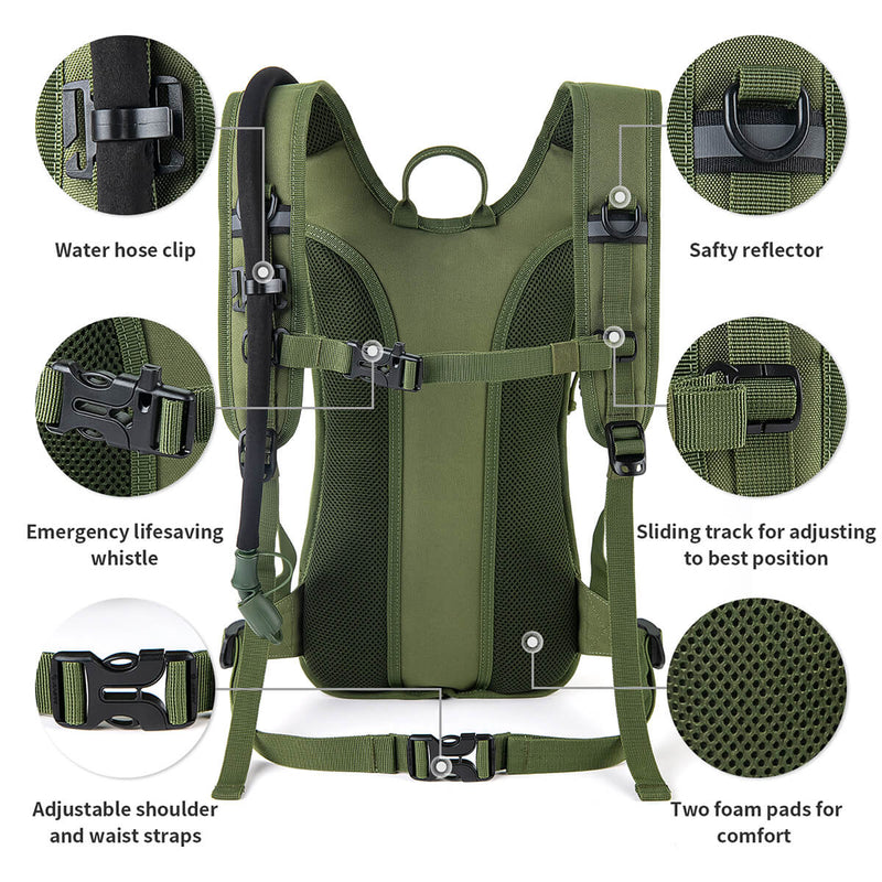 SHARKMOUTH<sup>&reg;</sup> Military Molle Hydration Pack Hunting 15L