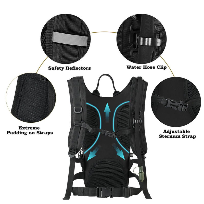 RUPUMPACK<sup>&reg;</sup> Military Hydration Backpack Hiking