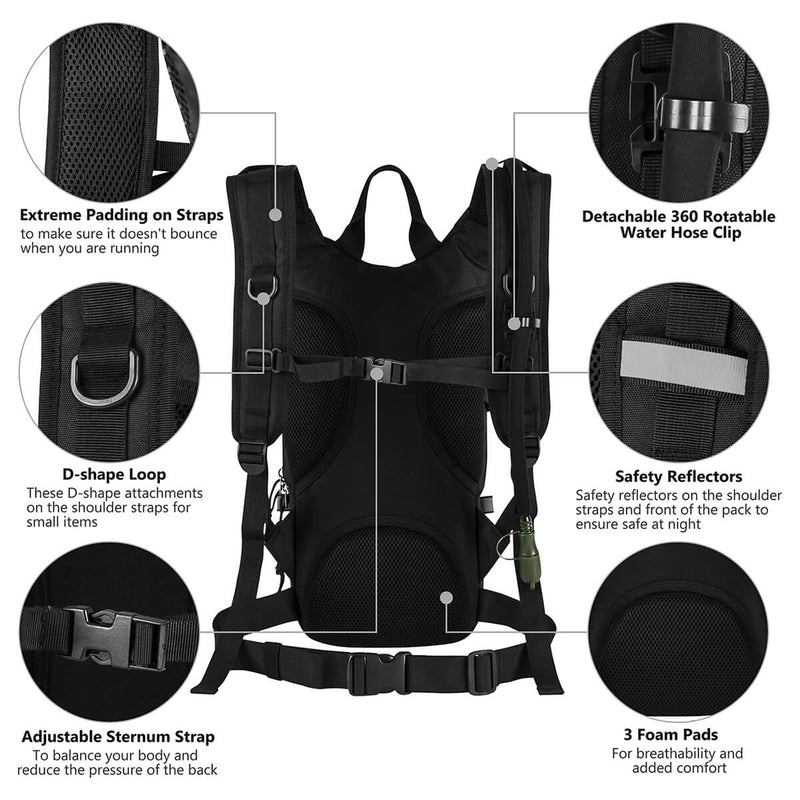 SHARKMOUTH<sup>&reg;</sup> Military Molle Hydration Pack Hunting 15L