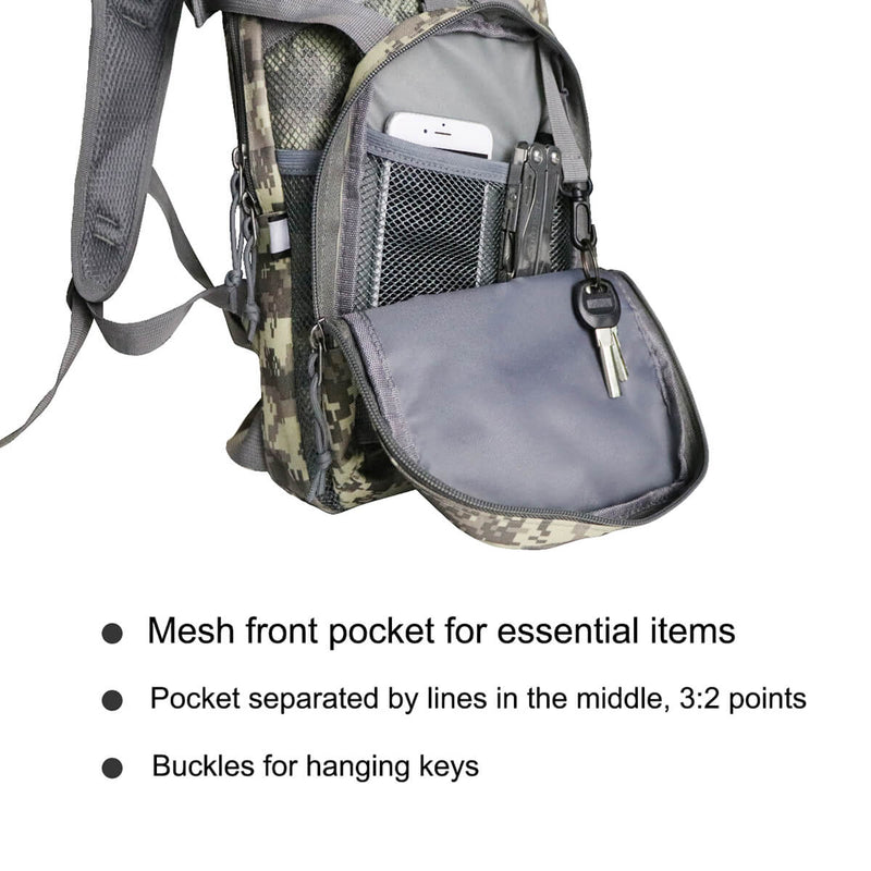SHARKMOUTH<sup>&reg;</sup> Military Molle Hydration Pack Hiking 15L