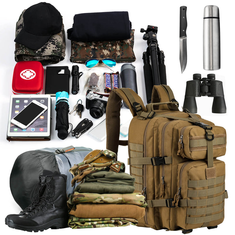 RUPUMPACK<sup>&reg;</sup> Military Backpack Camping 33L Khaki